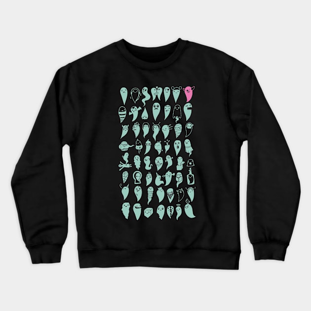 All of the Ghosts Crewneck Sweatshirt by wotto